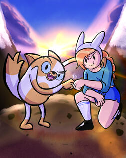 Fionna & Cake (Fanart)